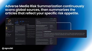 Adverse Media Risk Summarization