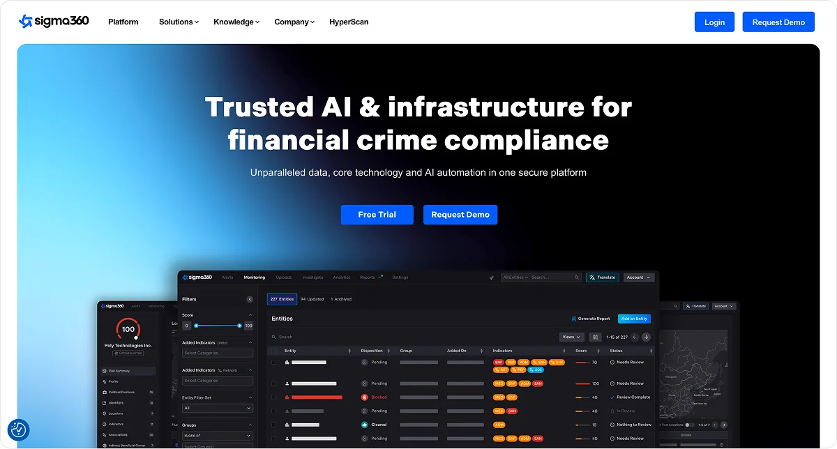 Sigma360 Homepage