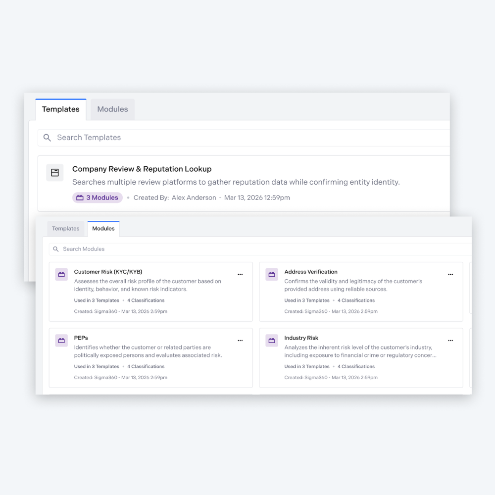 EDD Agent, Step 1: Configure risk policy modules